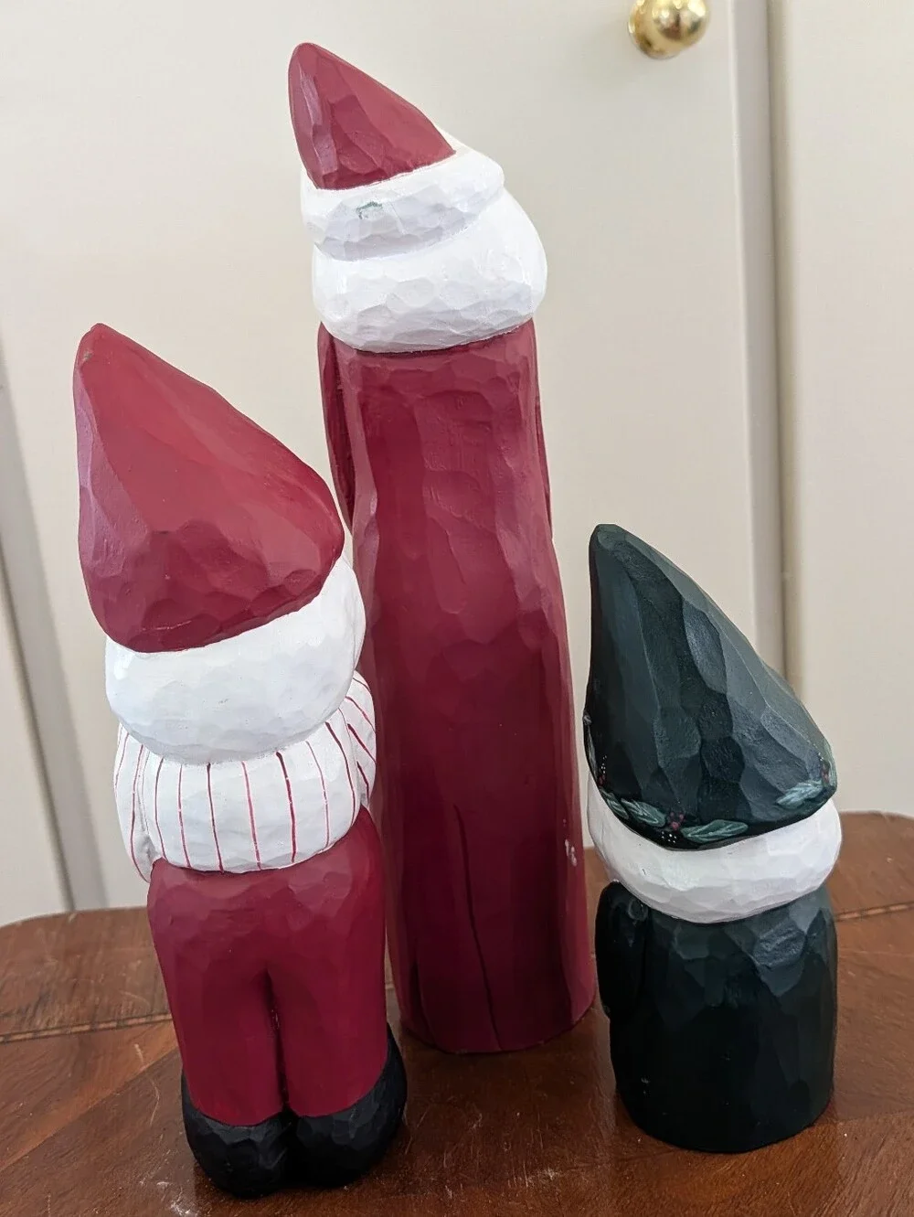 3 vintage santa set EDDIE WALKER midwest